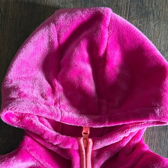 Lands' End Vibrant Pink Kids Puffer Jacket - Picture 3 of 11